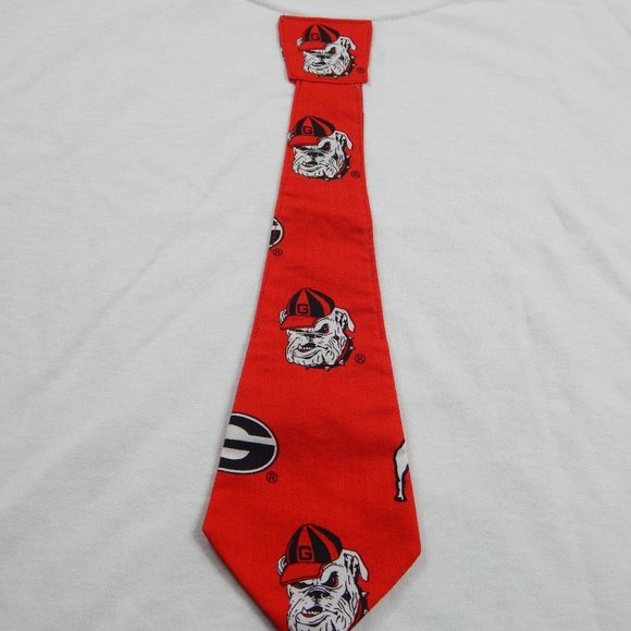 GO DAWGS! T-shirt with custom UGA tie - Picture 4 of 6